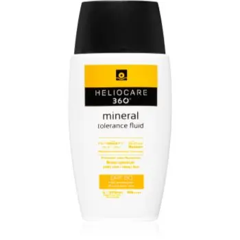 Heliocare 360° Mineral Tolerance Fluid fluid protector cu minerale pentru fata SPF 50
