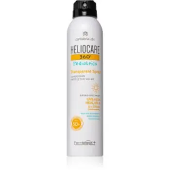 Heliocare 360° Pediatrics Transparent Spray spray protector pentru copii SPF 50+
