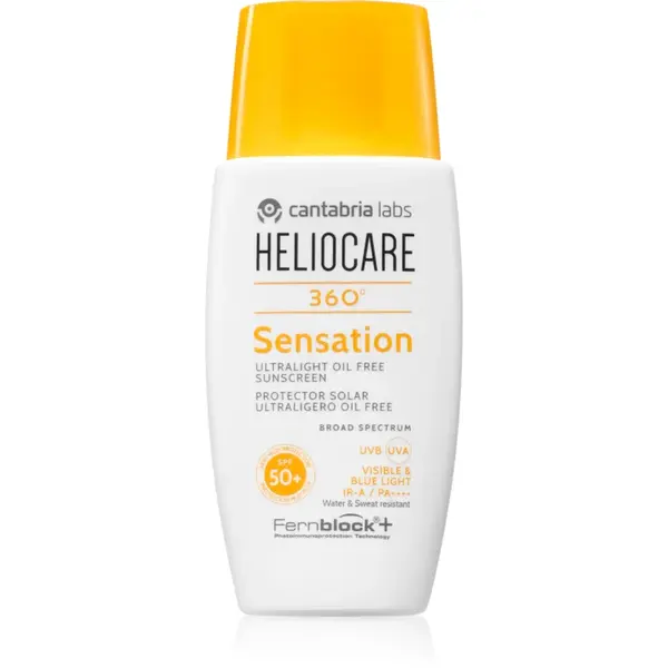 Heliocare 360° Sensation cremă fluidă protecție solară SPF 50+ 50 ml