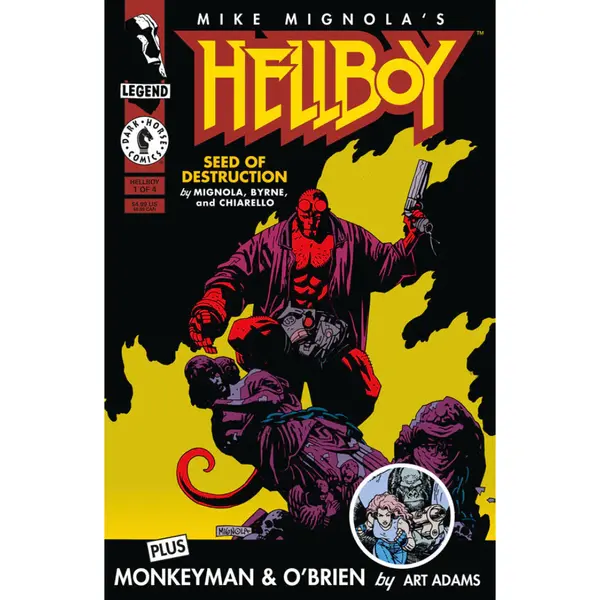 Hellboy Seed of Destruction 01 Facsimile - Coperta A