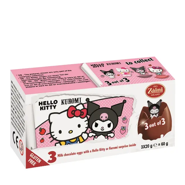 Hello kitty chocolate surprise eggs