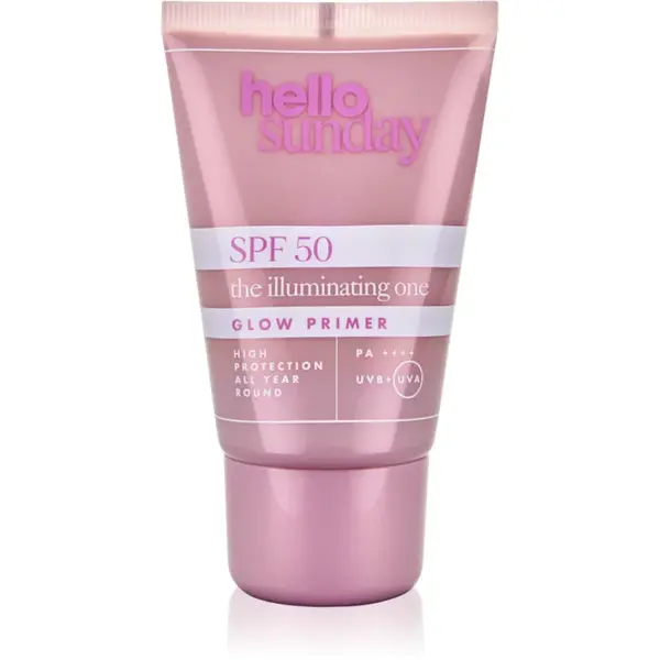 hello sunday the illuminating one strat de baza protector sub make-up SPF 50 50 ml
