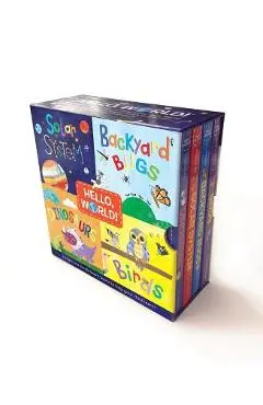 Hello, World! Boxed Set: Solar System; Dinosaurs; Backyard Birds; Bugs - Jill Mcdonald