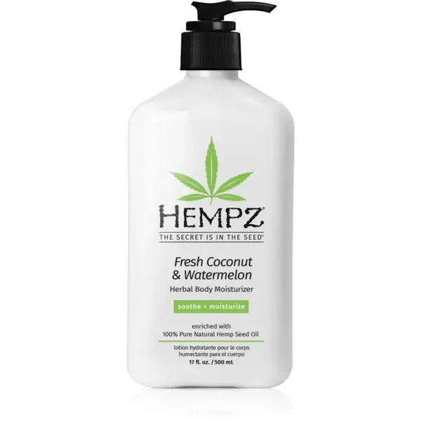 HEMPZ Fresh Coconut & Watermelon loțiune de corp hidratantă 500 ml