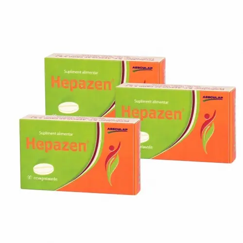 Hepazen x30 comprimate (pachet 3 cutii), Aesculap Zephyr Labs