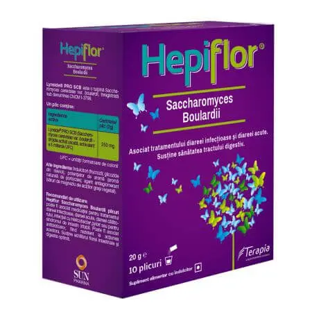 Hepiflor Saccharmyces Boulardi 10 plicuri