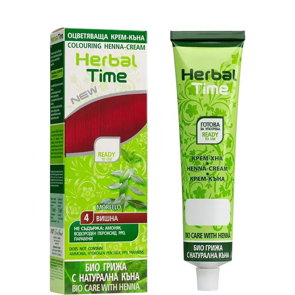 Herbal Time Henna Cream 75ml - 4 - Morello