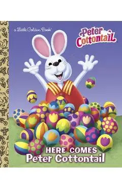 Here Comes Peter Cottontail Little Golden Book (Peter Cottontail) - Golden Books