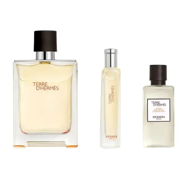 Hermes – Terre D’hermes Eau De Toilette 100ml + Eau De Toilette 15ml + After Shave Lotion 40ml