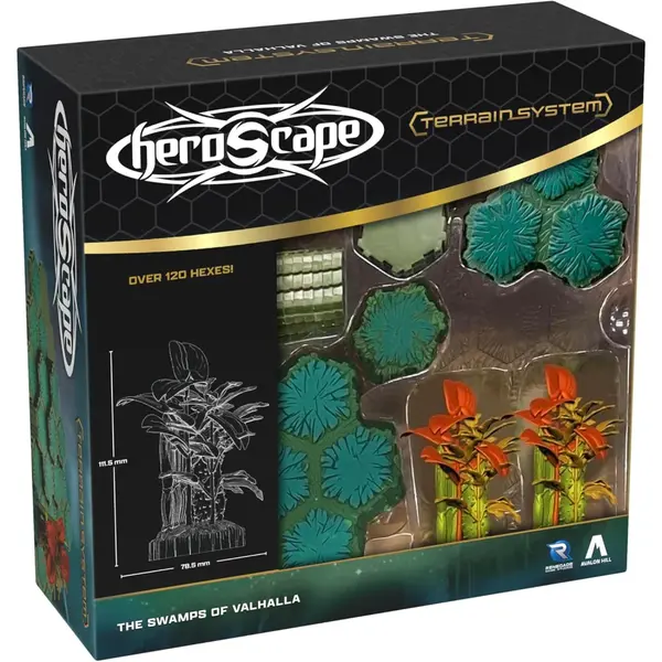 Heroscape - The Swamps of Valhalla Terrain Expansion