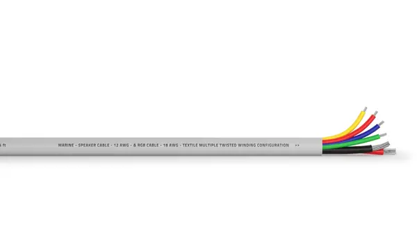 Hertz MSC 12.2 RGB 18, Cablu Marin Difuzor SPK-RGB 12 AWG, 60000 mm, Rola