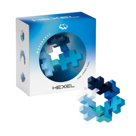 HEXEL Spectrum - Jucarie fidget creativa - Plus Plus, Waterfall