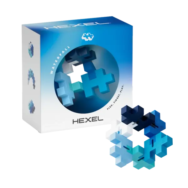 HEXEL Spectrum - Jucarie fidget creativa - Plus Plus, Waterfall