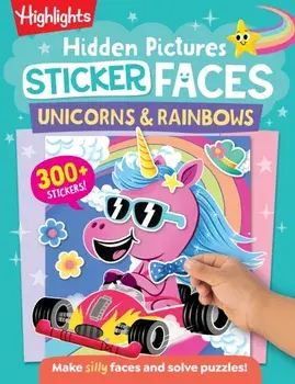 Hidden Pictures Sticker Faces: Unicorns & Rainbows, Paperback/***