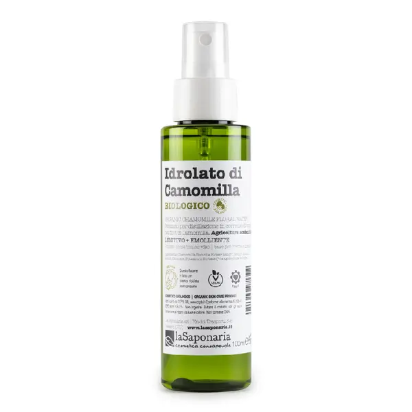 Hidrolat bio (apa florala) calmant de musetel, 100ml, La Saponaria