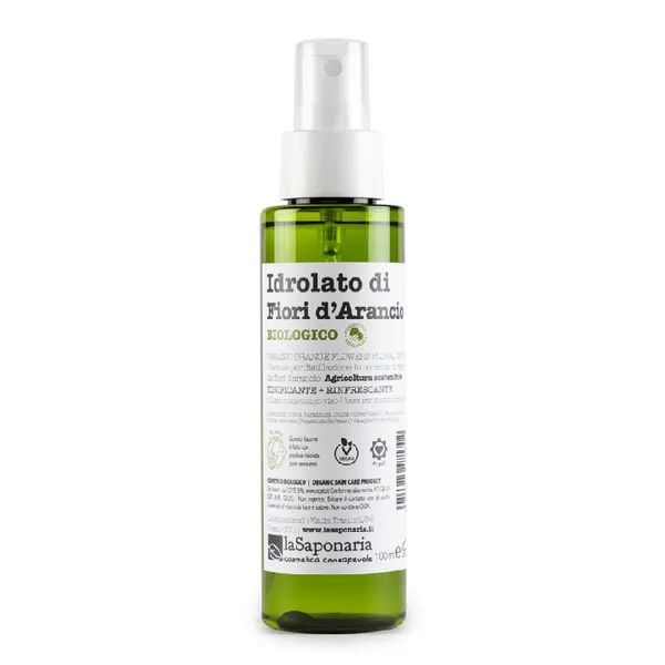 Hidrolat bio (apa florala) regeneranta de floare de portocal, 100ml, La Saponaria