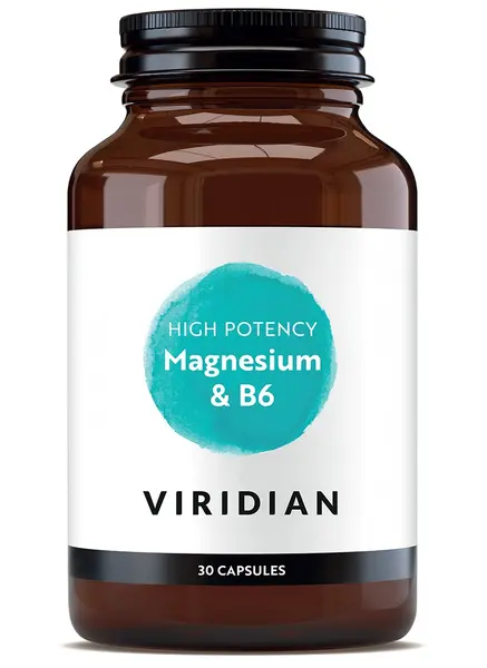 High Potency Magneziu si Vitamina B6, 30 capsule, Viridian