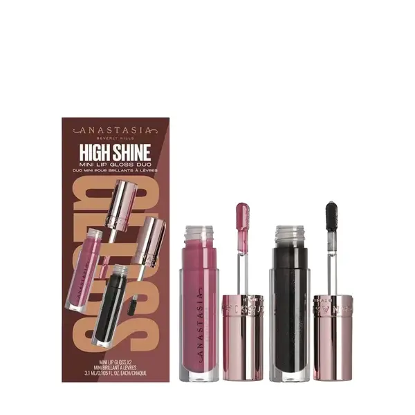 High shine mini lip gloss duo set 6.20 ml