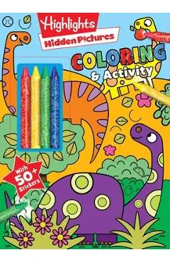 Highlights Hidden Pictures Coloring with Crayons - Delaney Foerster