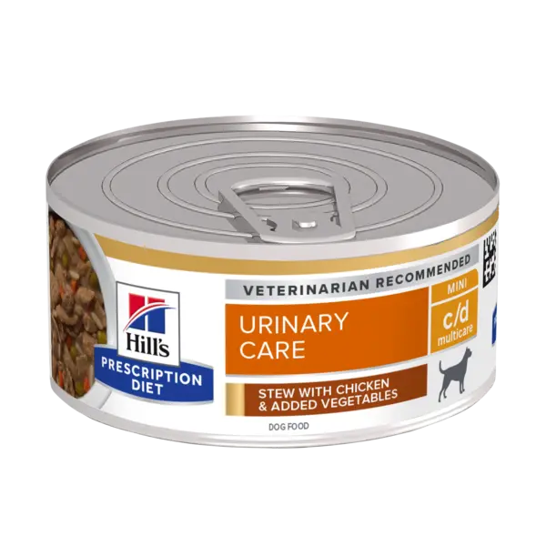 Hill's Prescription Diet Canine c/d Chicken & Vegetables Stew, 156 g