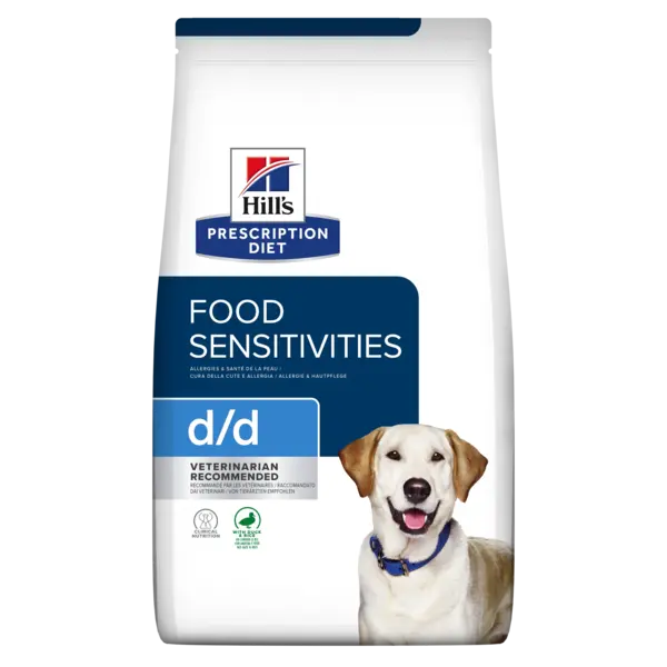 Hill's Prescription Diet Canine d/d Duck and Rice, 1.5 kg