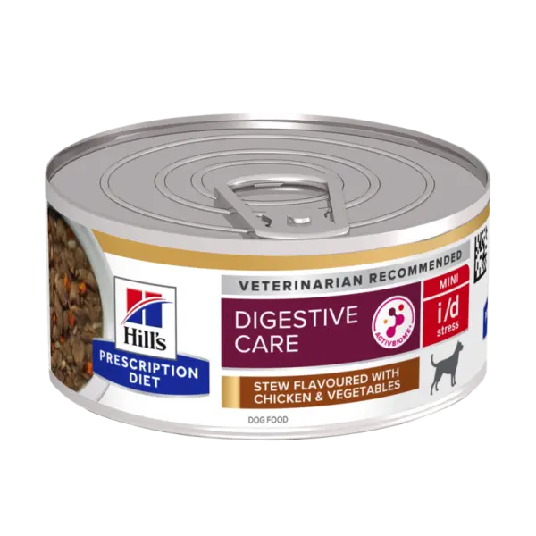 Hill's Prescription Diet Canine I/D Stress Mini Chicken and Vegetable Stew, 156 g