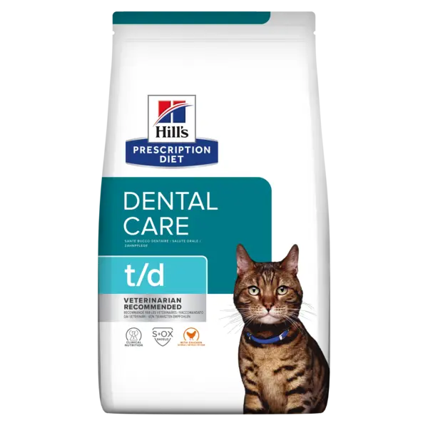 Hill's Prescription Diet Feline t/d, 1.5 kg