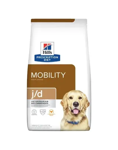HILL'S Prescription Diet J/D Joint Care hrana dietetica pentru sustinerea articulatiilor, oaselor 4 kg