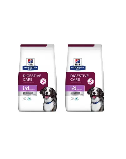 HILL'S Prescription Diet Sensitive i/d Activ Biome Canine, ou si orez 24 (2 x 12 kg)