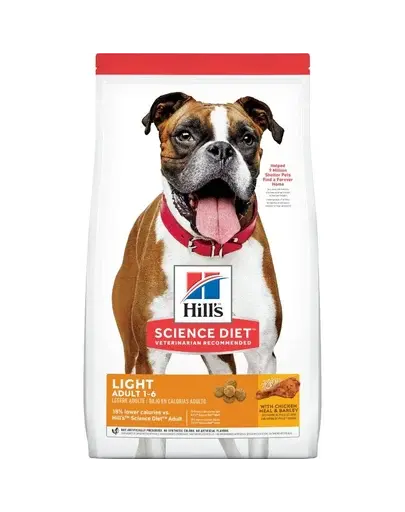 HILL'S Science Plan Adult Light Medium hrană uscată, light pentru câini de talie medie 14 kg
