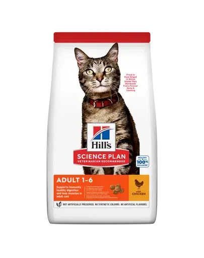 HILL'S Science Plan Feline Adult Optimal Care Chicken 15 kg