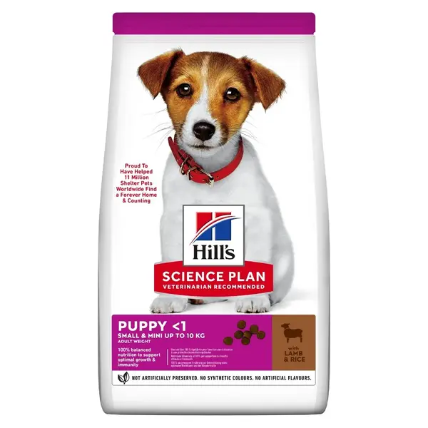HILL'S Science Plan Puppy XS-S, Miel și Orez, hrană uscată câini junior, 6kg