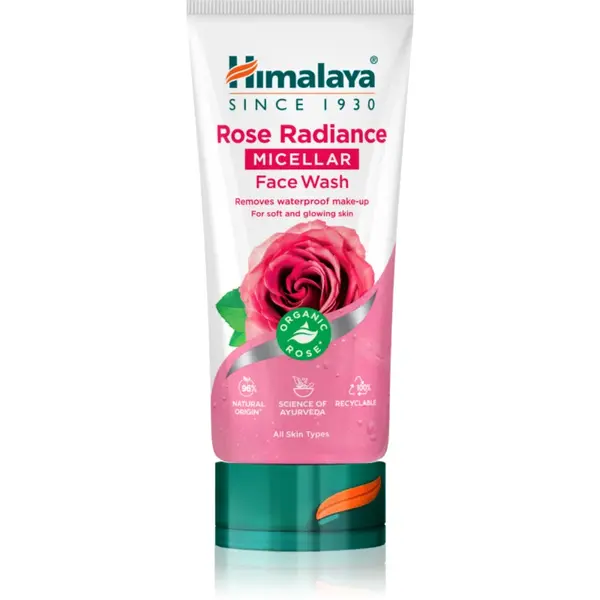 Himalaya Herbals Rose Radiance Micellar gel de curățare faciale 150 ml