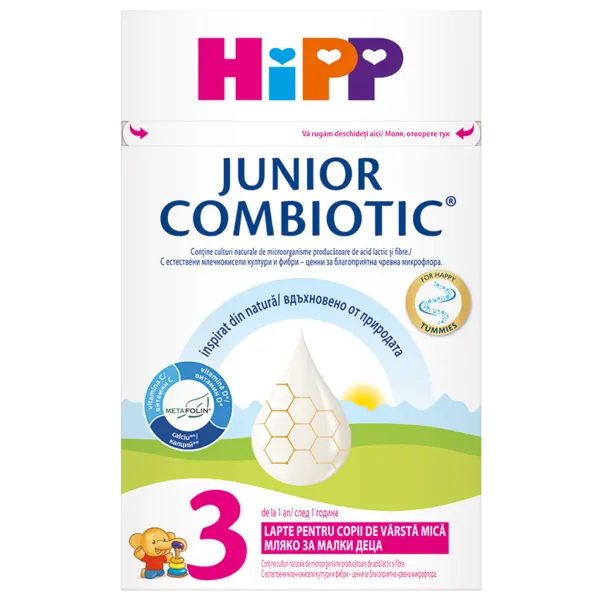 HIPP 3 JUNIOR COMBIOTIC 12+ LUNI X 500G HIPP