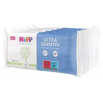 Hipp Babysanft Ultra Sensitive șervețele umede pentru copii