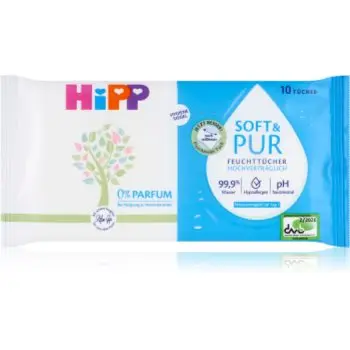Hipp Soft & Pur Servetele umede pentru nou-nascuti si copii