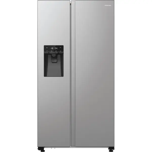 HISENSE Side by Side Hisense RS5P535NTCE, 566L, Clasa E, H 178.6 cm, inox