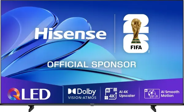 Hisense televizor smart - 43E7Q, 43'', 4K, QLED, Ultra HD, HDR10+, 60Hz, senzor de lumină, Dolby Vision, negru