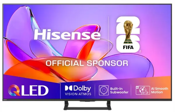 Hisense televizor smart - 55A7Q, 55'', 4K, QLED. HDR10+, Dolby Vision-Atmos, negru