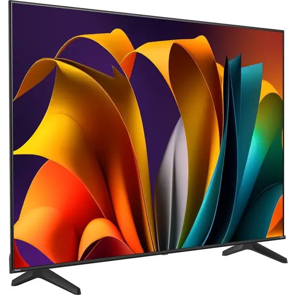 HISENSE Televizor Smart Hisense 43E6NT, LED TV, 43 inch, 108 cm, UltraHD 4K, HDR, triplu tuner, Negru