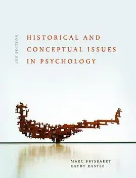 Historical and Conceptual Issues in Psychology. 3 ed, Paperback/Kathy Rastle