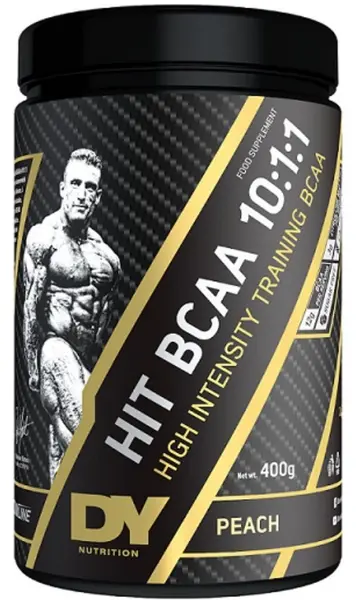 HIT BCAA 10:1:1, piersică, 400 g, Dorian Yates Nutrition