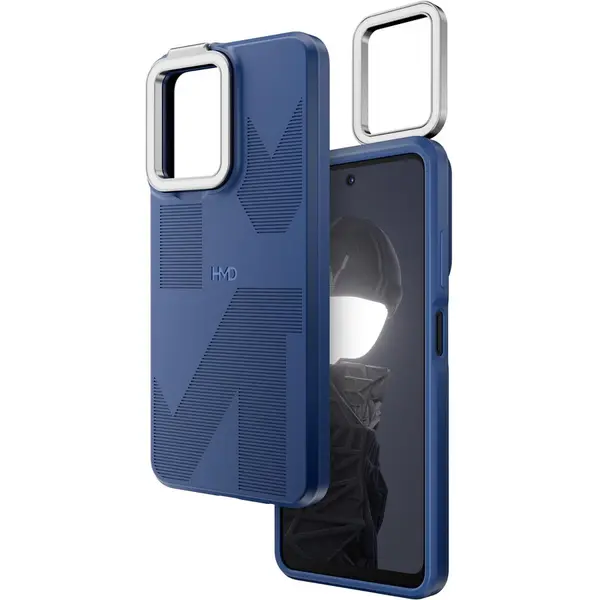 HMD Husa protectie spate HMD Flashy Outfit Case pentru HMD Fusion, 8P00000326, Albastru Indigo