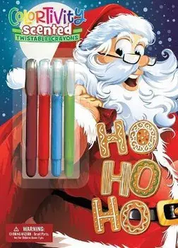 Ho Ho Ho: Colortivity with Scented Twist Crayons, Paperback/Editors Of Dreamtivity