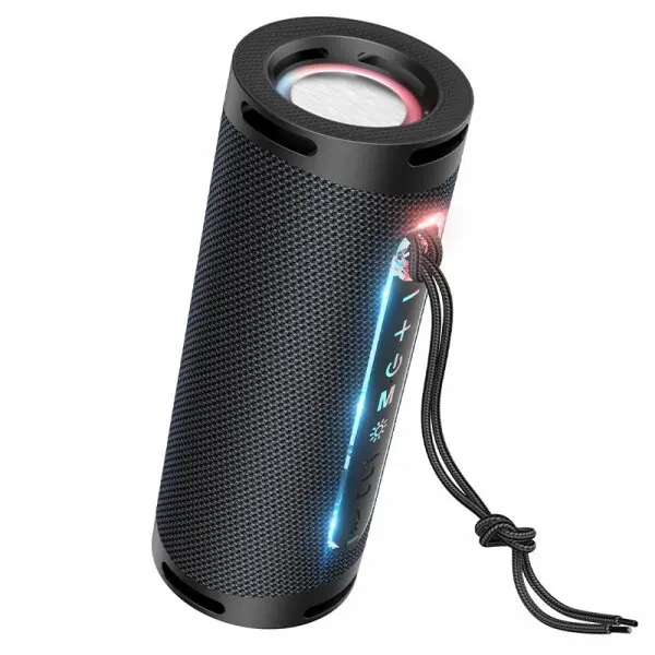 HOCO Boxa Portabila Bluetooth HOCO HC9 Dazzling Pulse Sports,10W, TWS, RGB, Neagra