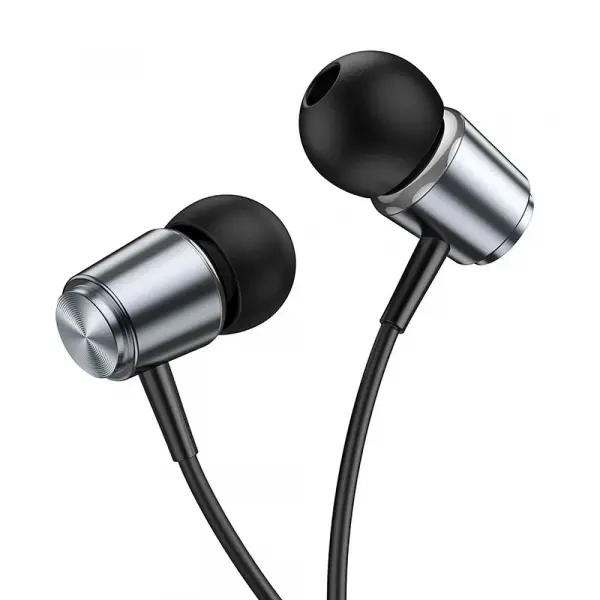 HOCO Casti Handsfree 3.5mm HOCO M108, Gri