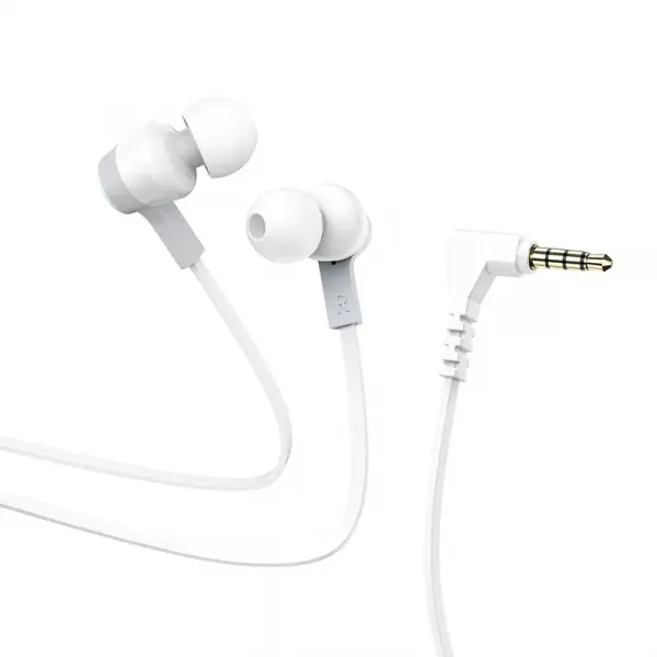 HOCO Casti Handsfree 3.5mm HOCO M86, Alb