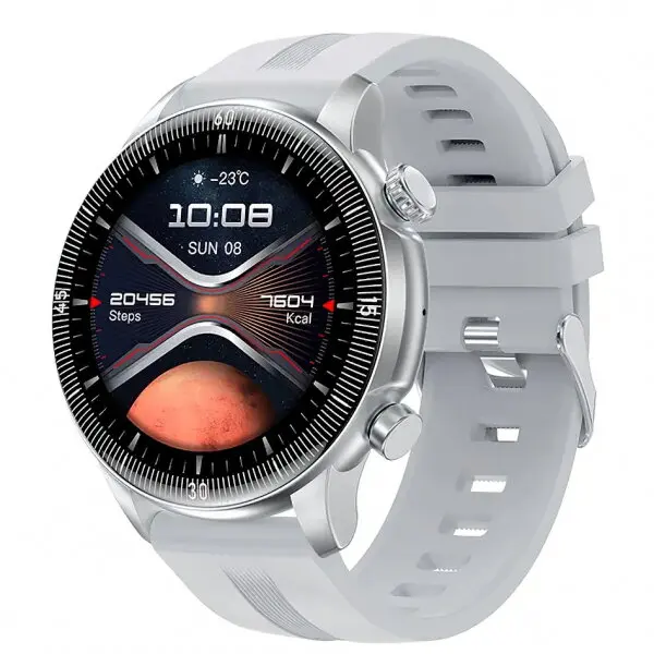 HOCO Ceas Inteligent Hoco Y31 Call, Ecran TFT 1.46, Bluetooth, Procesor Blue Trum AB5610, IP67, Argintiu