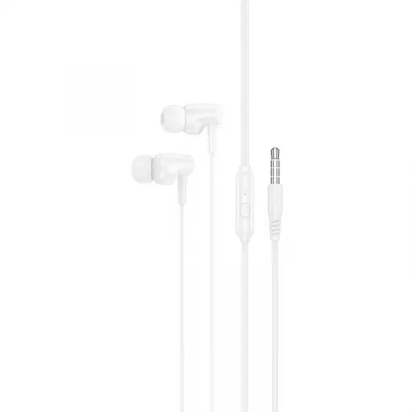 HOCO Handsfree 3.5mm HOCO M112, Alb