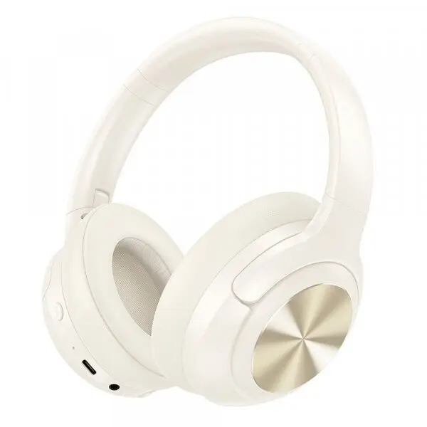 HOCO Handsfree Bluetooth HOCO W54, A2DP, ANC, Alb